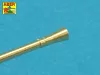 Aber Models Barrel for 40 mm Bofors Anti Aircraft Gun - 40 mm-es Bofors légvédelmi ágyú – lövegcső