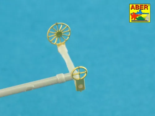 Aber Models Barrel for 40 mm Bofors Anti Aircraft Gun - 40 mm-es Bofors légvédelmi ágyú – lövegcső