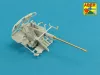 Aber Models Barrel for 40 mm Bofors Anti Aircraft Gun - 40 mm-es Bofors légvédelmi ágyú – lövegcső