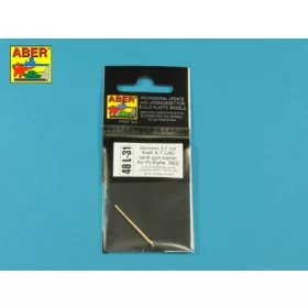   Aber Models German 3,7 cm KwK A 7 L/42 tank gun barrel for Pz.Kpfw. 38(t) - német 3,7 cm-es KwK A 7 L/42 harckocsi-lövegcső