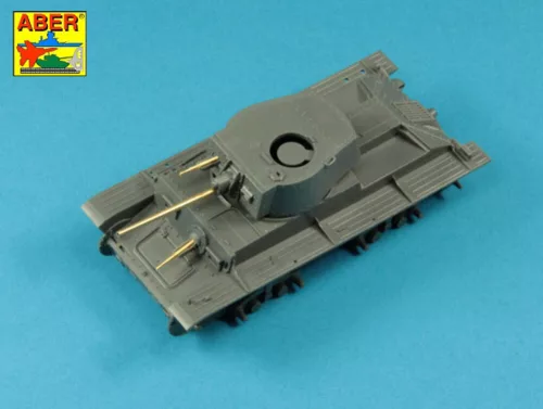 Aber Models German 3,7 cm KwK A 7 L/42 tank gun barrel for Pz.Kpfw. 38(t) - német 3,7 cm-es KwK A 7 L/42 harckocsi-lövegcső