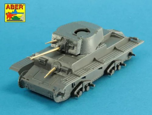 Aber Models German 3,7 cm KwK A 7 L/42 tank gun barrel for Pz.Kpfw. 38(t) - német 3,7 cm-es KwK A 7 L/42 harckocsi-lövegcső