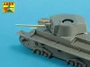 Aber Models German 3,7 cm KwK A 7 L/42 tank gun barrel for Pz.Kpfw. 38(t) - német 3,7 cm-es KwK A 7 L/42 harckocsi-lövegcső