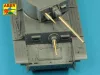 Aber Models Set of 2 Barrels for ZB 37 machine guns [used on Pz.35/38(t)] - ZB 37 géppuskacsövek – 2 db, Pz.35(t)/Pz.38(t) harckocsikhoz