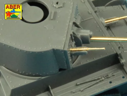 Aber Models Set of 2 Barrels for ZB 37 machine guns [used on Pz.35/38(t)] - ZB 37 géppuskacsövek – 2 db, Pz.35(t)/Pz.38(t) harckocsikhoz