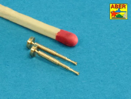 Aber Models Set of 2 Barrels for ZB 37 machine guns [used on Pz.35/38(t)] - ZB 37 géppuskacsövek – 2 db, Pz.35(t)/Pz.38(t) harckocsikhoz