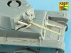 Aber Models Set of 2 Barrels for ZB 37 machine guns [used on Pz.35/38(t)] - ZB 37 géppuskacsövek – 2 db, Pz.35(t)/Pz.38(t) harckocsikhoz