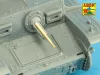 Aber Models Set of 2 Barrels for ZB 37 machine guns [used on Pz.35/38(t)] - ZB 37 géppuskacsövek – 2 db, Pz.35(t)/Pz.38(t) harckocsikhoz