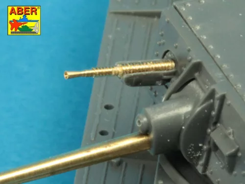 Aber Models Set of 2 Barrels for ZB 37 machine guns [used on Pz.35/38(t)] - ZB 37 géppuskacsövek – 2 db, Pz.35(t)/Pz.38(t) harckocsikhoz