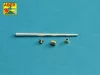 Aber Models German 50mm KwK39/1 L/60 Barrel for Sd.Kfz.234/2 PUMA - Sd.Kfz.234/2 PUMA – német 50 mm-es KwK39/1 L/60 lövegcső
