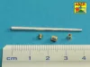 Aber Models German 50mm KwK39/1 L/60 Barrel for Sd.Kfz.234/2 PUMA - Sd.Kfz.234/2 PUMA – német 50 mm-es KwK39/1 L/60 lövegcső