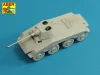 Aber Models German 50mm KwK39/1 L/60 Barrel for Sd.Kfz.234/2 PUMA - Sd.Kfz.234/2 PUMA – német 50 mm-es KwK39/1 L/60 lövegcső