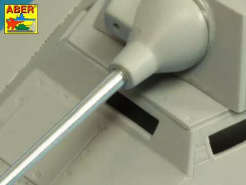 Aber Models German 50mm KwK39/1 L/60 Barrel for Sd.Kfz.234/2 PUMA - Sd.Kfz.234/2 PUMA – német 50 mm-es KwK39/1 L/60 lövegcső
