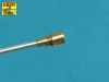 Aber Models German 50mm KwK39/1 L/60 Barrel for Sd.Kfz.234/2 PUMA - Sd.Kfz.234/2 PUMA – német 50 mm-es KwK39/1 L/60 lövegcső