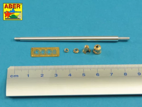 Aber Models German 88mm Pak 43/2 L/71 barrel for Sd.Kfz.184 Elefant - német 88 mm-es Pak 43/2 L/71 lövegcső