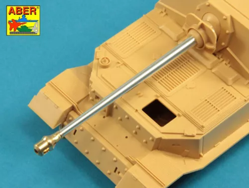Aber Models German 88mm Pak 43/2 L/71 barrel for Sd.Kfz.184 Elefant - német 88 mm-es Pak 43/2 L/71 lövegcső
