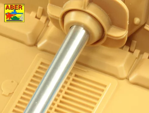 Aber Models German 88mm Pak 43/2 L/71 barrel for Sd.Kfz.184 Elefant - német 88 mm-es Pak 43/2 L/71 lövegcső