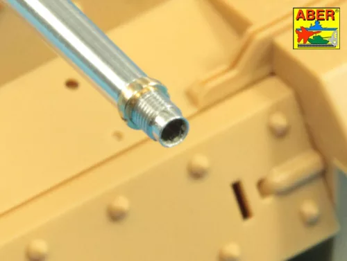 Aber Models German 88mm Pak 43/2 L/71 barrel for Sd.Kfz.184 Elefant - német 88 mm-es Pak 43/2 L/71 lövegcső