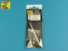 Aber Models német 8,8 cm-es KwK 43/2 L/71 egyrészes lövegcső – King Tiger Porsche toronyhoz