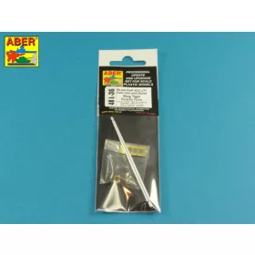   Aber Models német 8,8 cm-es KwK 43/2 L/71 egyrészes lövegcső – King Tiger Porsche toronyhoz