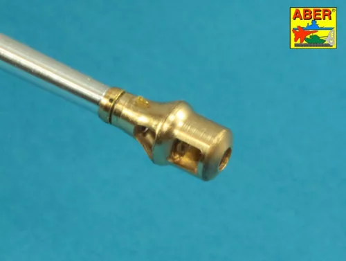 Aber Models német 8,8 cm-es KwK 43/2 L/71 egyrészes lövegcső – King Tiger Porsche toronyhoz