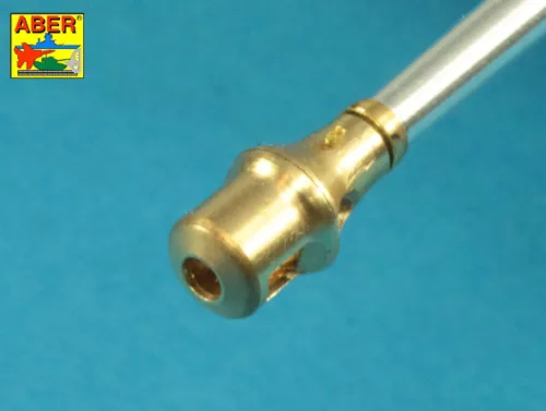 Aber Models német 8,8 cm-es KwK 43/2 L/71 egyrészes lövegcső – King Tiger Porsche toronyhoz