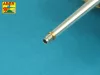 Aber Models német 8,8 cm-es KwK 43/2 L/71 egyrészes lövegcső – King Tiger Porsche toronyhoz