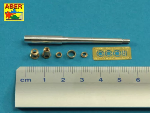 Aber Models German 88 mm KwK 36 L/56 Tiger I Late Barrel - német 88 mm-es KwK 36 L/56 Tiger I késői lövegcső