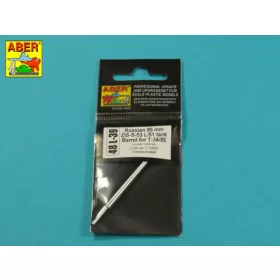  Aber Models Russian 85 mm ZiS-S-53 L/51 barrel for T-34/85 model 43/44 - T-34/85 változat 43/44 – orosz 85 mm-es ZiS-S-53 L/51 lövegcső