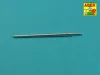 Aber Models Russian 85 mm ZiS-S-53 L/51 barrel for T-34/85 model 43/44 - T-34/85 változat 43/44 – orosz 85 mm-es ZiS-S-53 L/51 lövegcső