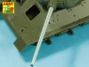Aber Models Russian 85 mm ZiS-S-53 L/51 barrel for T-34/85 model 43/44 - T-34/85 változat 43/44 – orosz 85 mm-es ZiS-S-53 L/51 lövegcső