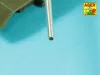 Aber Models Russian 85 mm ZiS-S-53 L/51 barrel for T-34/85 model 43/44 - T-34/85 változat 43/44 – orosz 85 mm-es ZiS-S-53 L/51 lövegcső