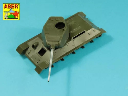 Aber Models Russian 85 mm ZiS-S-53 L/51 barrel for T-34/85 model 43/44 - T-34/85 változat 43/44 – orosz 85 mm-es ZiS-S-53 L/51 lövegcső