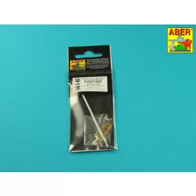   Aber Models Barrel 7,5cm KwK 42L/70 for German tank Panther - német harckocsi Panther – 7,5 cm-es KwK 42L/70 lövegcső
