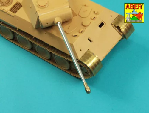 Aber Models Barrel 7,5cm KwK 42L/70 for German tank Panther - német harckocsi Panther – 7,5 cm-es KwK 42L/70 lövegcső