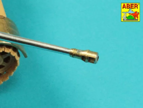 Aber Models Barrel 7,5cm KwK 42L/70 for German tank Panther - német harckocsi Panther – 7,5 cm-es KwK 42L/70 lövegcső