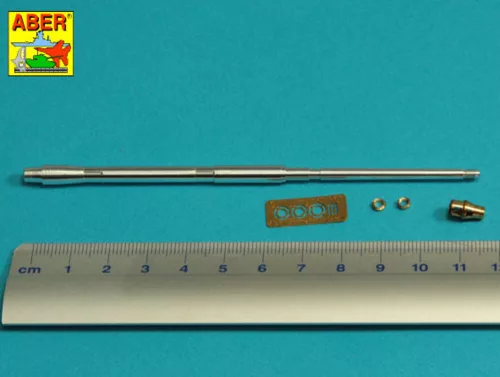 Aber Models German 88mm Pak 43/1 L/71 barrel for Sd.Kfz.164 Nashorn - német 88 mm-es Pak 43/1 L/71 lövegcső
