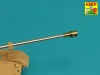 Aber Models German 88mm Pak 43/1 L/71 barrel for Sd.Kfz.164 Nashorn - német 88 mm-es Pak 43/1 L/71 lövegcső