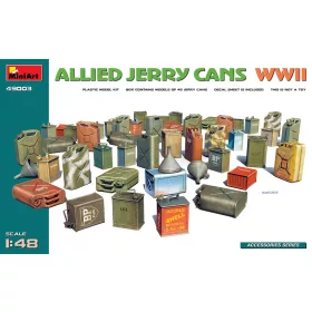   MiniArt Allied Jerry Cans  WW2 – 1:48 dioráma-kiegészítő