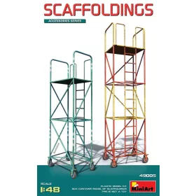 MiniArt Scaffoldings – 1:48 dioráma-kiegészítő