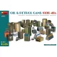 MiniArt Oil & Petrol Cans 1930-40s – 1:48 dioráma-kiegészítő