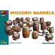 MiniArt Wooden Barrels – 1:48 dioráma-kiegészítő