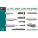 MiniArt U.S. Fuel Drop Tanks and Bombs – 1:48 makett-kiegészítő