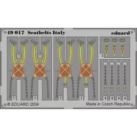 Eduard Accessories Seatbelts Italy - Italy biztonsági övek