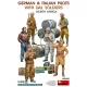 MiniArt German & Italian Pilots w/DAL Soldiers. North Africa – 1:48 figura makett