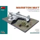 MiniArt Marston Mat Landing Strip w/Barrels – 1:48 dioráma-kiegészítő