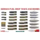 MiniArt German Fuel Drop Tanks and Bombs – 1:48 makett-kiegészítő