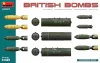 MiniArt British Bombs – 1:48 makett-kiegészítő