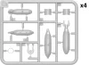 MiniArt British Bombs – 1:48 makett-kiegészítő
