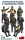 MiniArt Luftwaffe Pilots and Command Staff – 1:48 figura makett